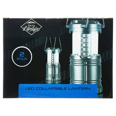 2 Pack Portable Outdoor LED Lantern