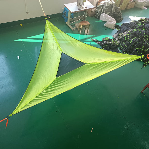 Aerial Multiplayer Triangle Hammock