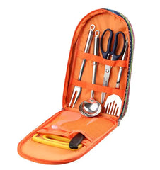 Camp Chopping Board Knife Set