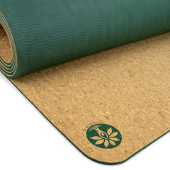 Swirly Flow Nomad Cork Yoga Mat