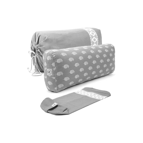 Yoga Bolster Set with Carry Bag