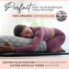 Yoga Bolster Set with Carry Bag
