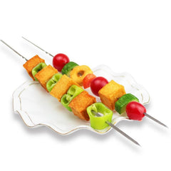 10-20Pcs Stainless Steel Barbecue Skewer