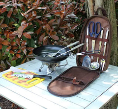 Camp Chopping Board Knife Set