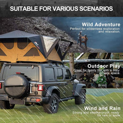 Naturnest Andromeda Khaki Soft Shell Rooftop Tent
