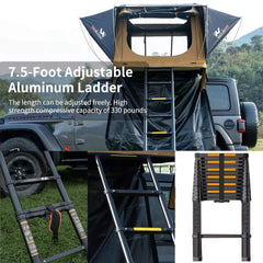 Naturnest Andromeda Khaki Soft Shell Rooftop Tent