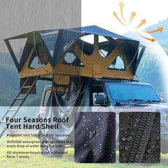 Naturnest Andromeda Khaki Soft Shell Rooftop Tent