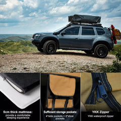 Naturnest Andromeda Khaki Soft Shell Rooftop Tent